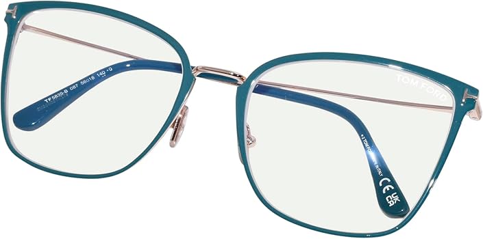 Eyeglasses Tom Ford FT 5839 -B 087 Shiny Teal, Eyeglasses Tom Ford FT 5839 -B 087 Shiny Teal,
